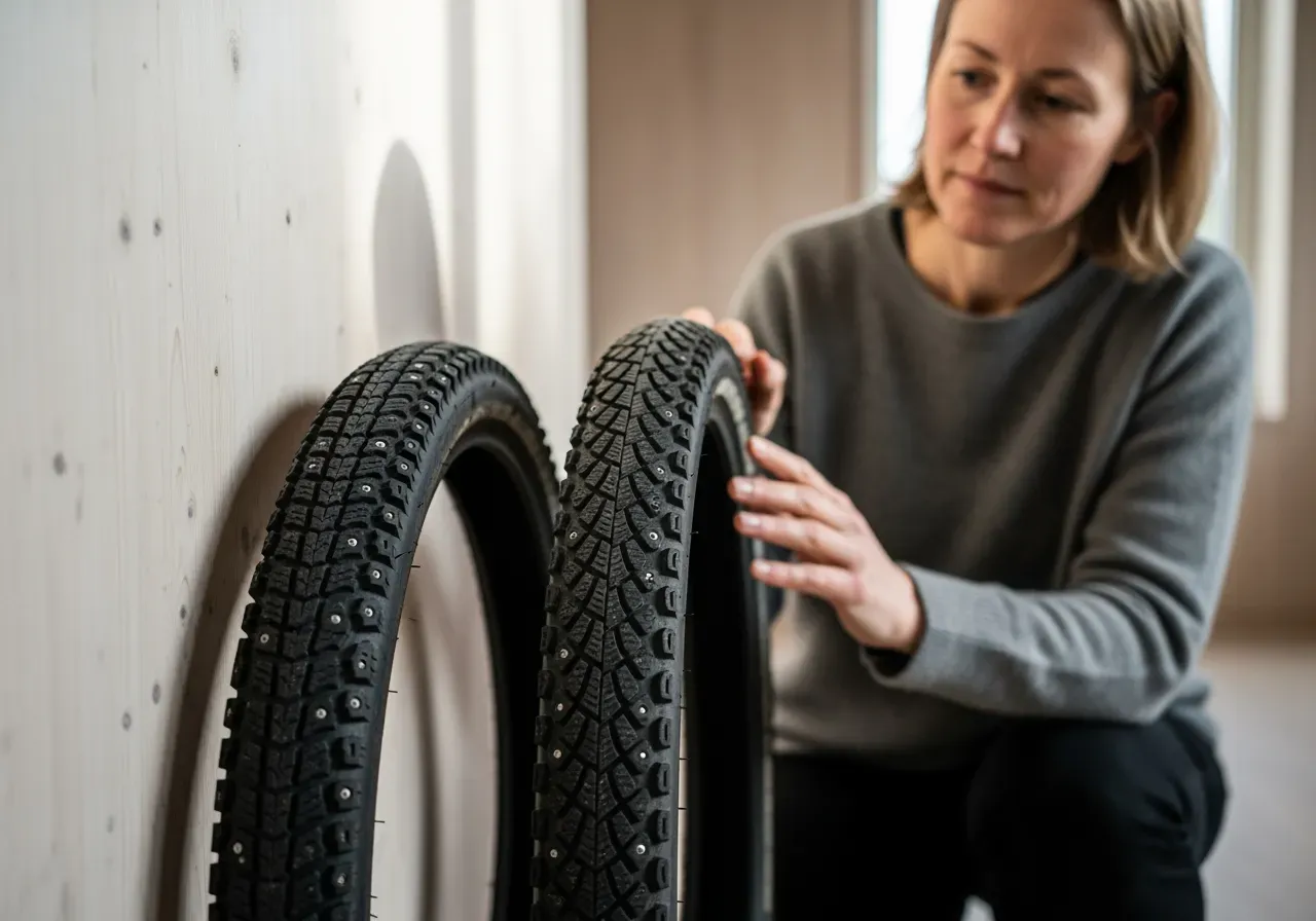 Cykeldäck för vinter och vardag