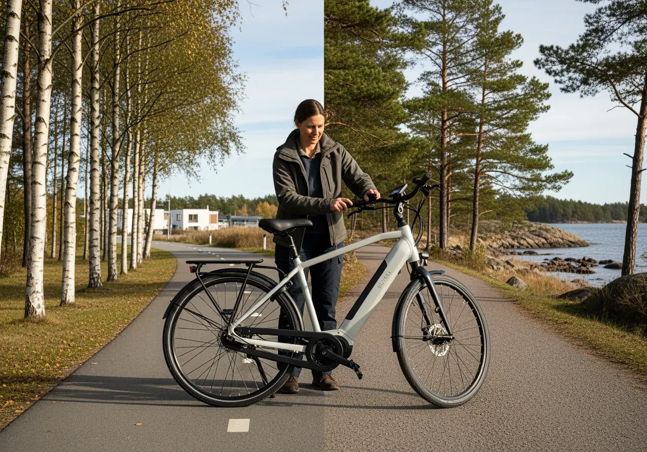 Elcykel test 2025 pendling och fritid