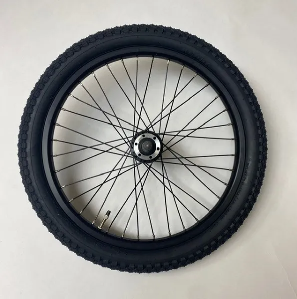 Bakhjul 20" Skiva Svart C-go