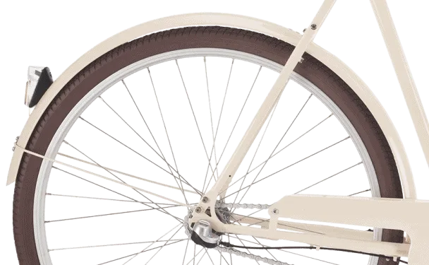 Bakskärm Stålhästen Cream Herr