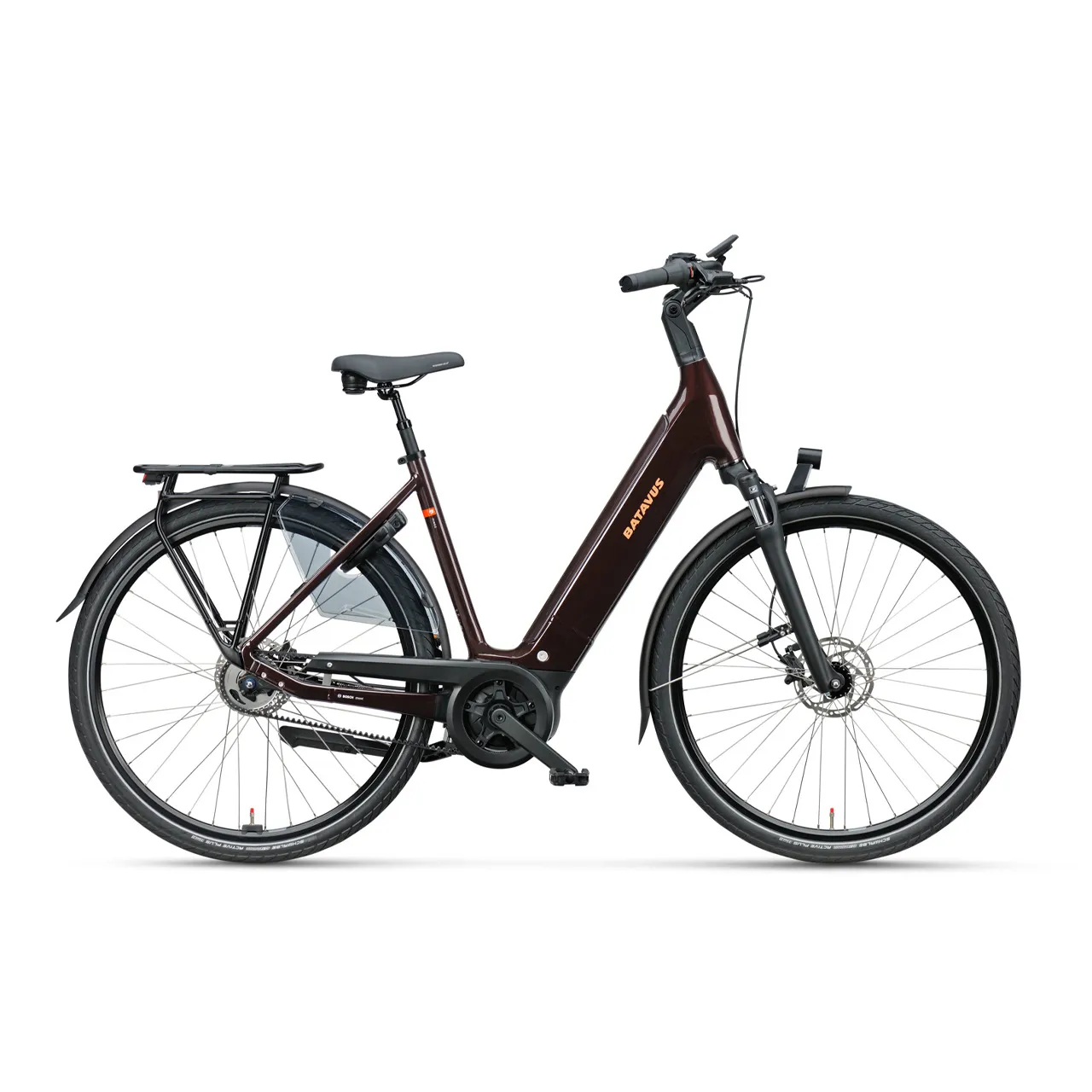 Batavus Finez Power Exclusive Brun - L Elcykel  Hybrid 2024