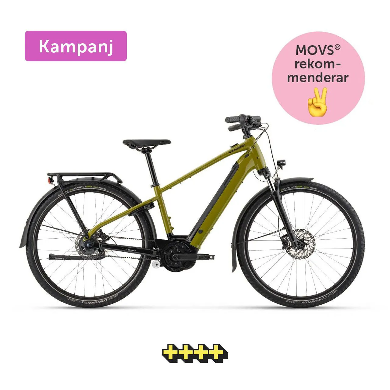 Cannondale Mavaro Neo 4 Grön Xl Elcykel  Hybrid 2024