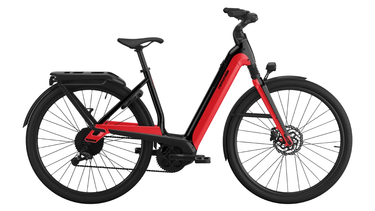 Cannondale Mavaro Neo 4 Röd S Elcykel  Hybrid 2024