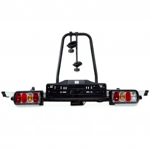 Cykelhållare för elcykel med lyse | 2 cyklar | Kapacitet 60 kg