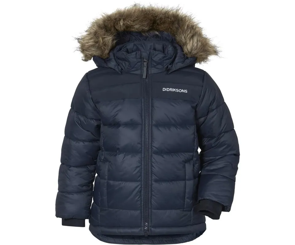 Didriksons Digory 3 Jacket Kids Navy Navy 80