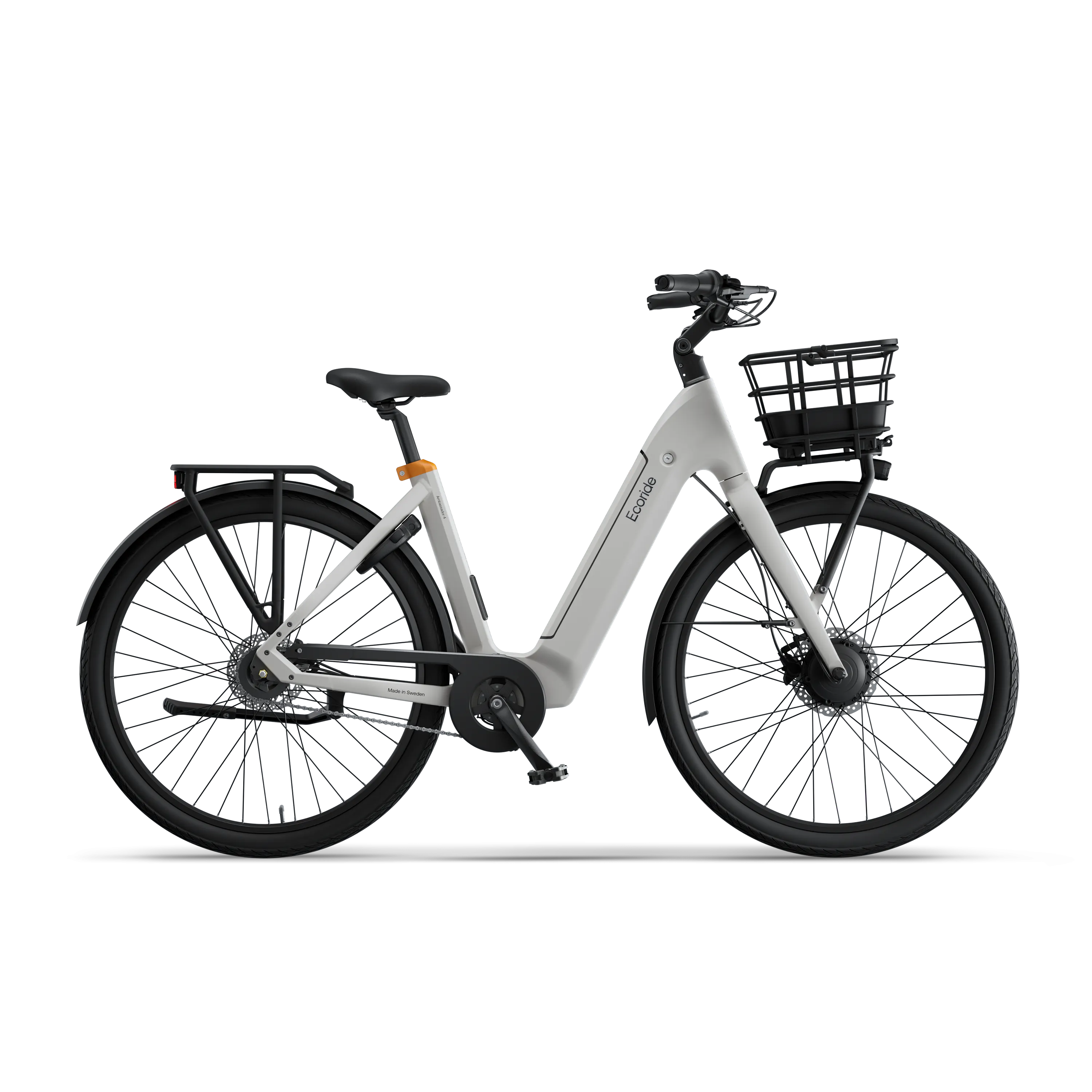 Ecoride Ambassador-4-hubmotor-chain-disc-white-medium