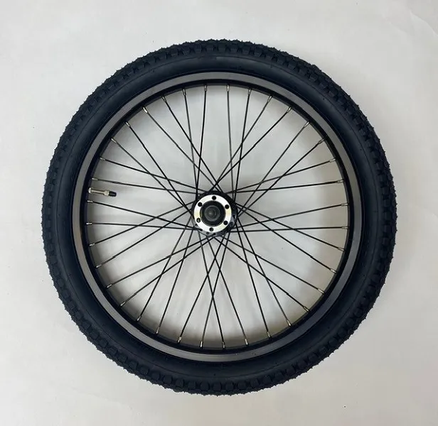 Framhjul 20" Skiva Svart