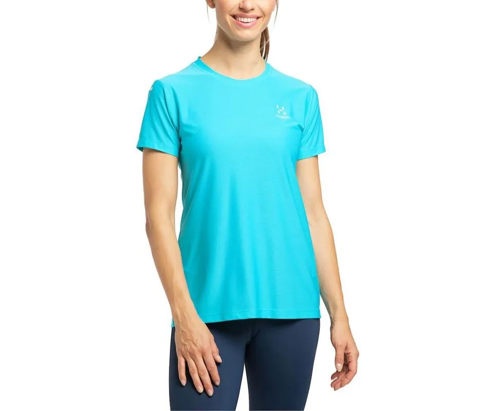 Haglöfs L.I.M Tech Tee Women Maui Blue Maui Blue XS