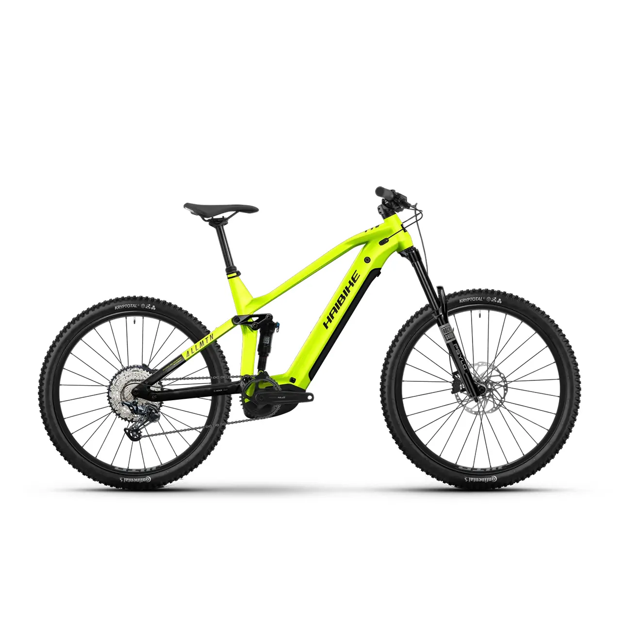 Haibike Allmtn 6 2025 Grön - 47cm Elcykel  Mountainbike 2024