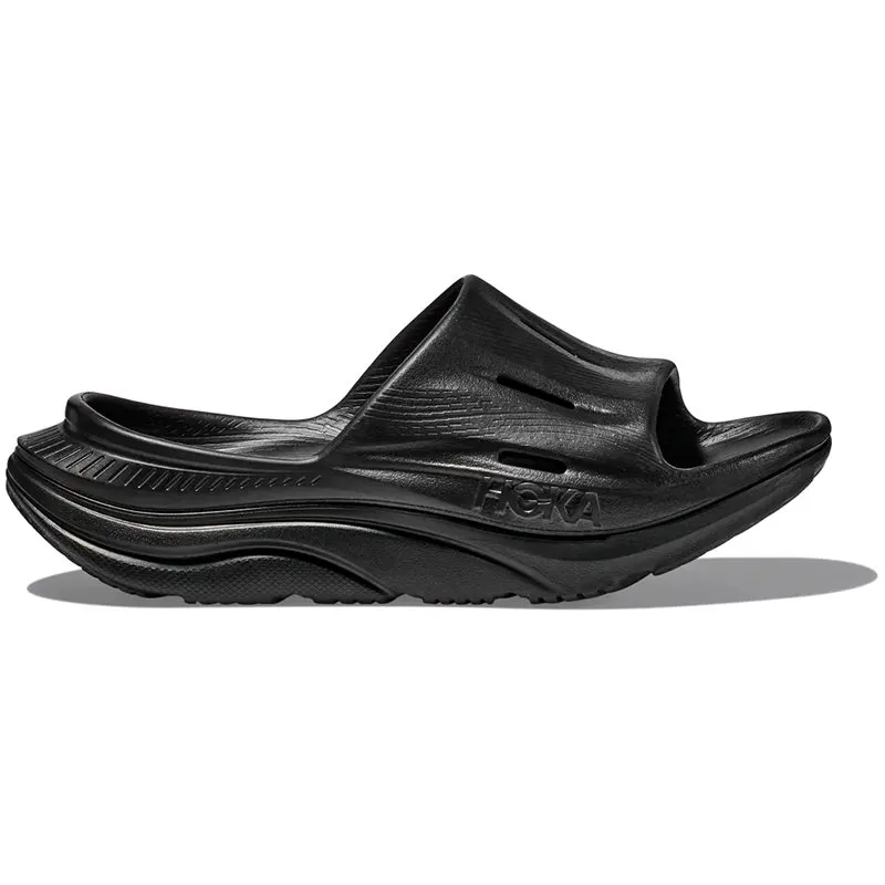 Hoka U Ora Recovery Slide 3 Black / Black Black / Black 46 2/3