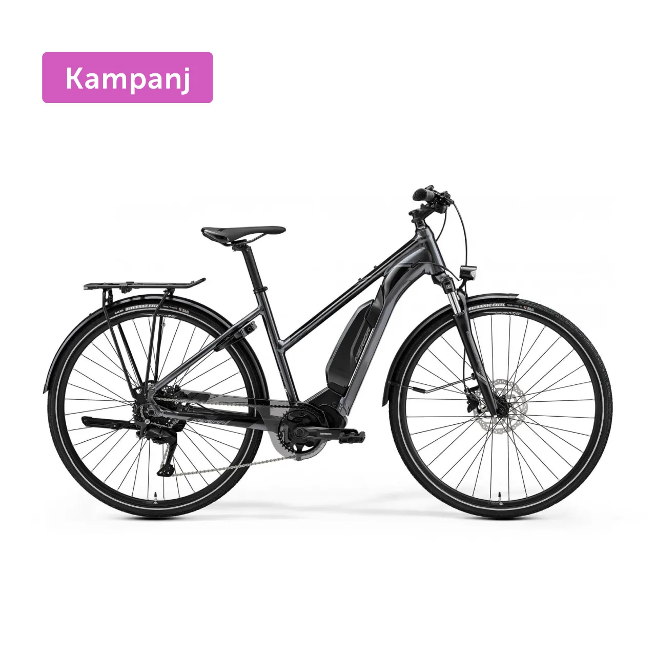 Merida Espresso L 300 Se Eq Grå - M Elcykel  Hybrid 2024