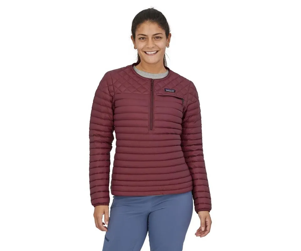 Patagonia Alplight Down Pullover Women Dark Ruby Dark Ruby M