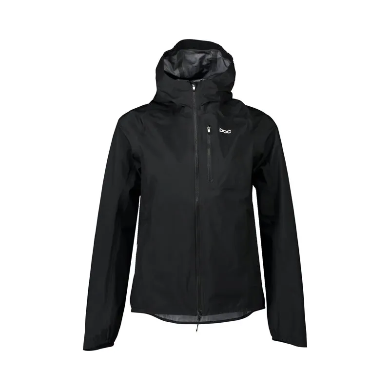 POC W's Motion Rain Jacket Uranium Black Uranium Black L