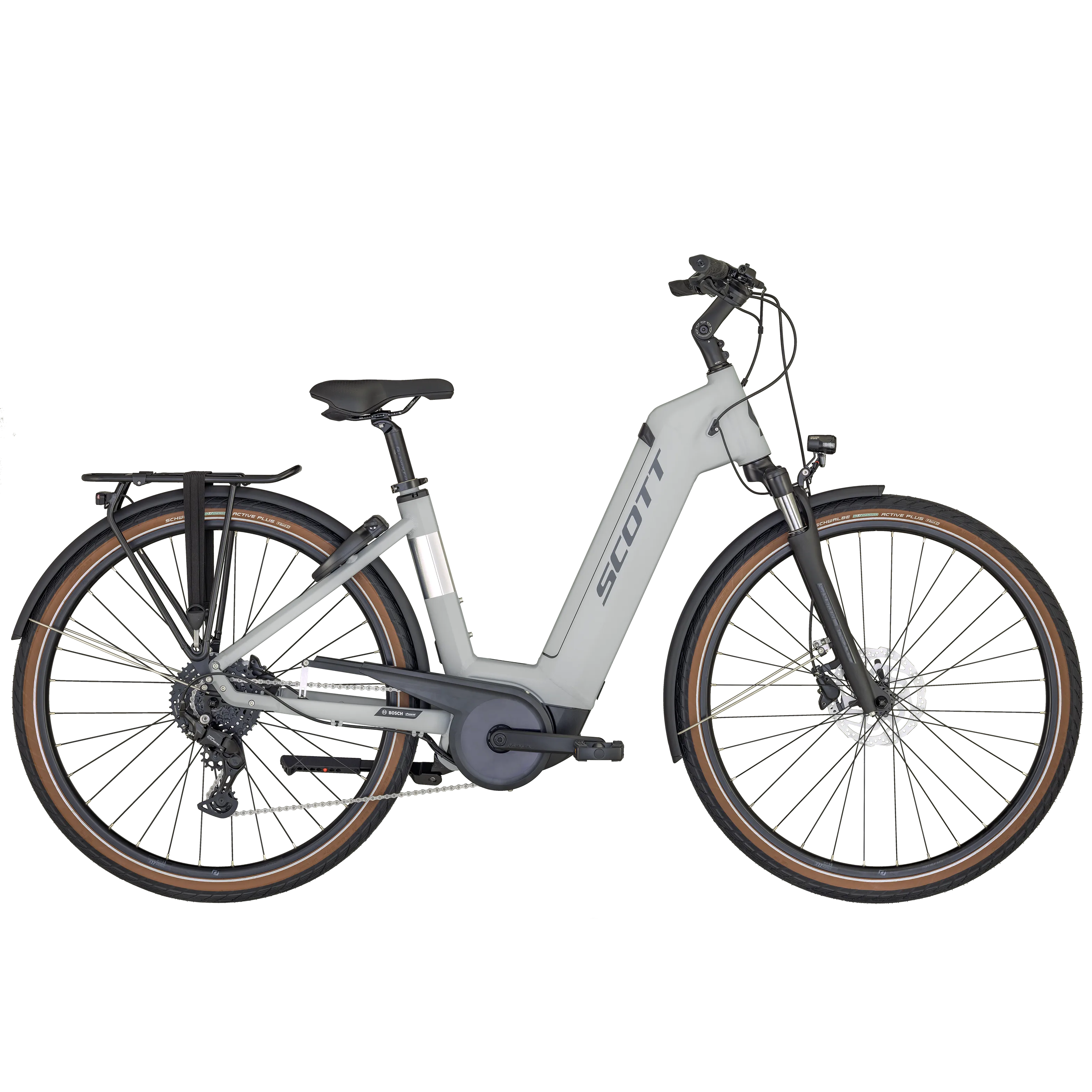 Scott Bike Sub Active Eride Unisex Vit L 2024 Elcykel  Hybrid 2024