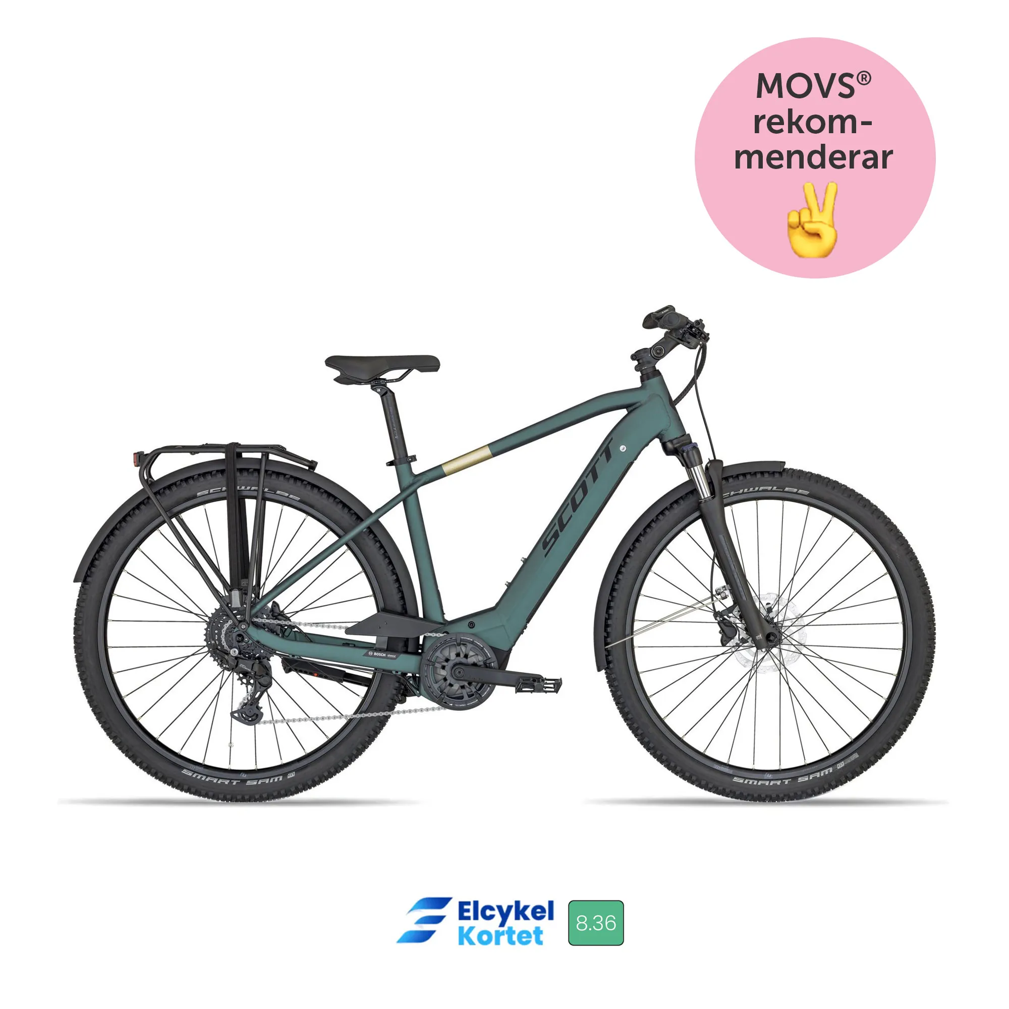 Scott Bike Sub Cross Eride 30 Men Eq L Elcykel  Hybrid 2024