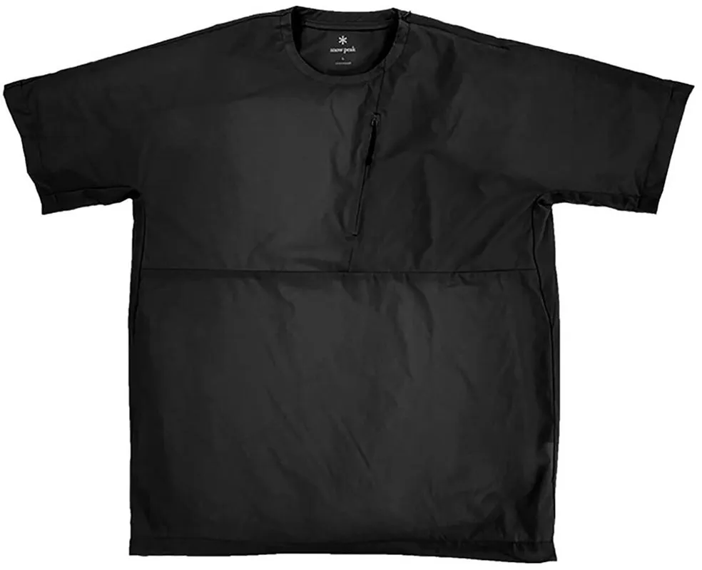 Snow Peak DWR Light LS Shirt Men Black Black XL