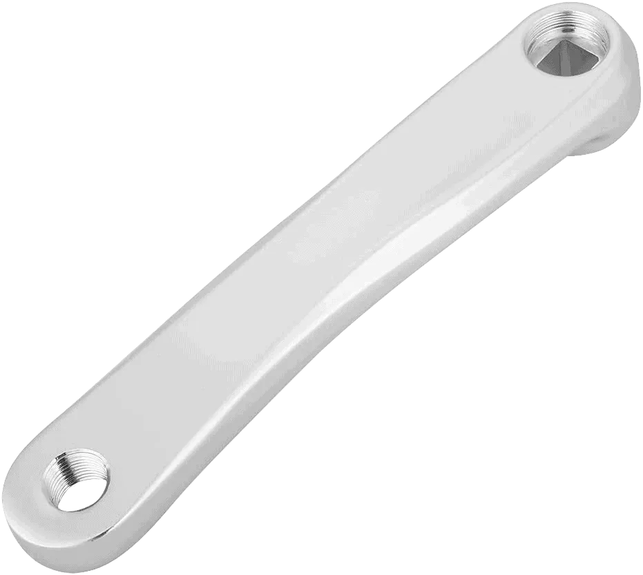 Vevarm Vänster Prima/Stålhästen Silver (Square) 170mm