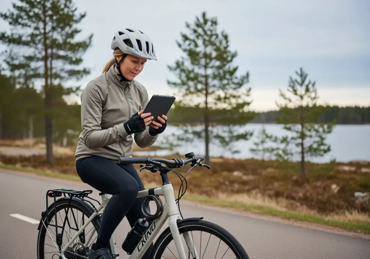 Guider om cykelsäkerhet, försäkring och smarta val — illustration