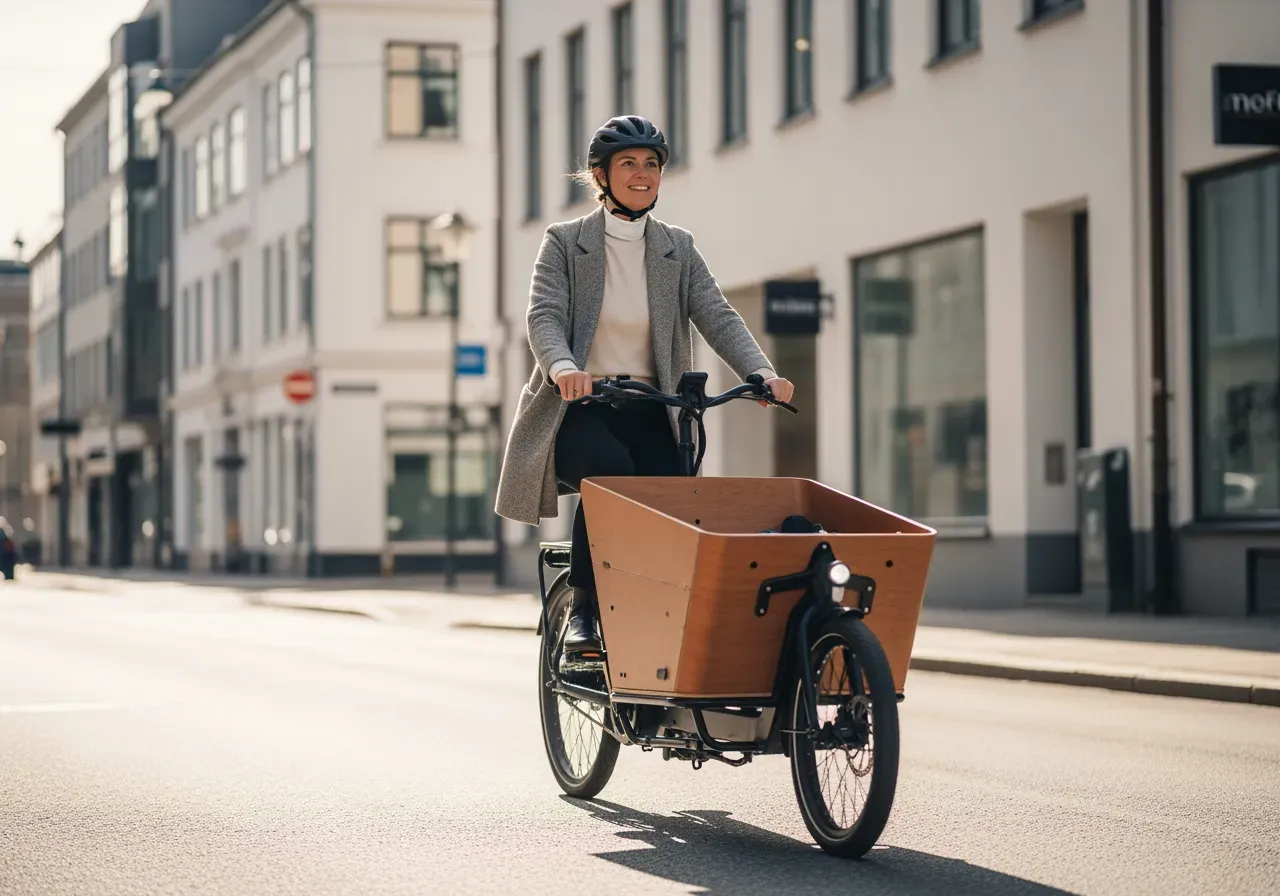 Guide för cargo elcyklar i vardagen