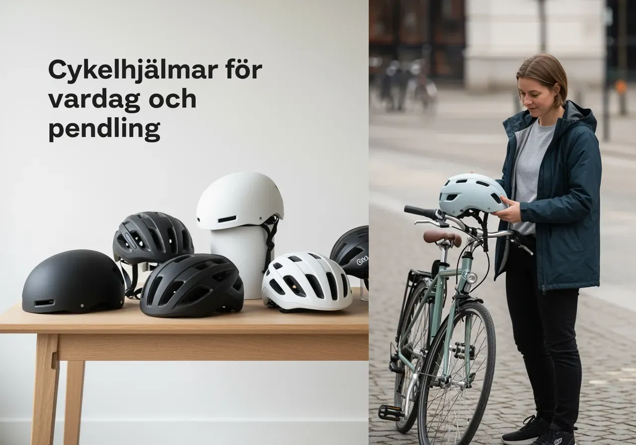 Cykelhjälm för vardag och pendling